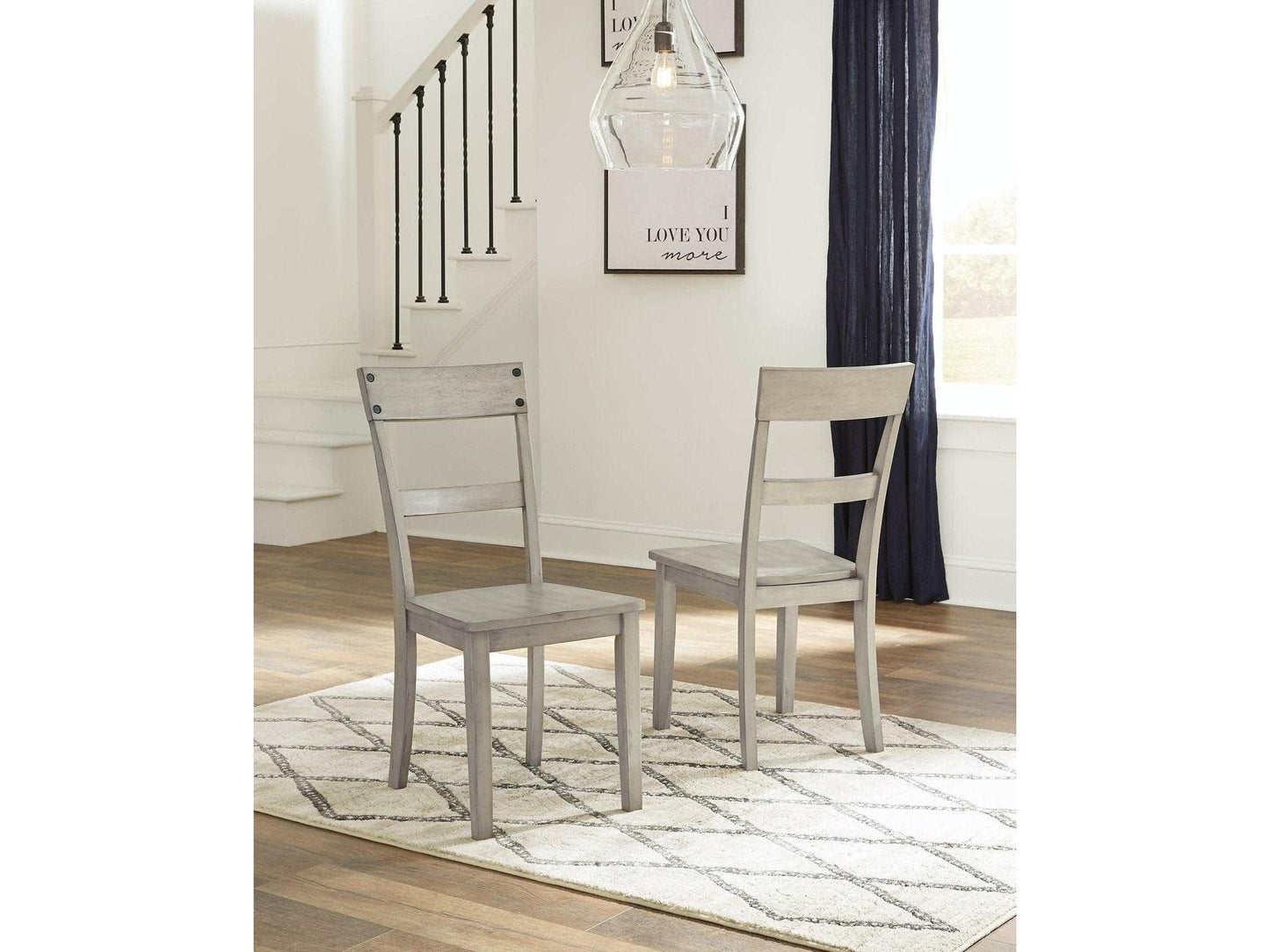 Loratti Gray Dining Chair (Set of 2)