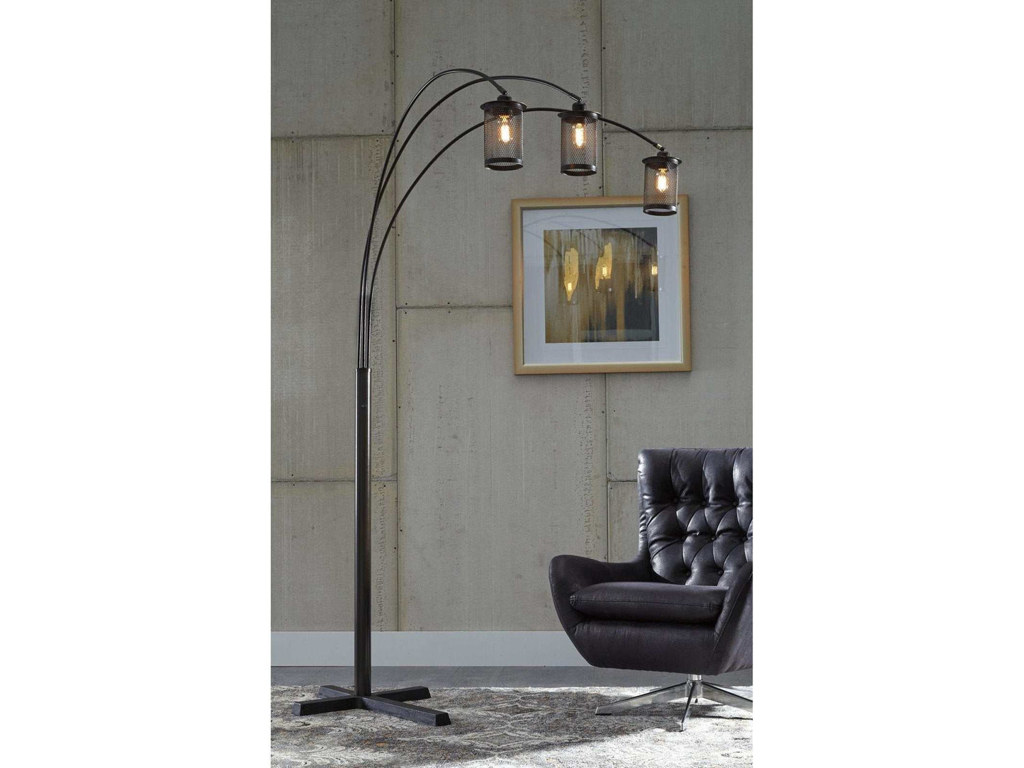 Maovesa Bronze Floor Lamp