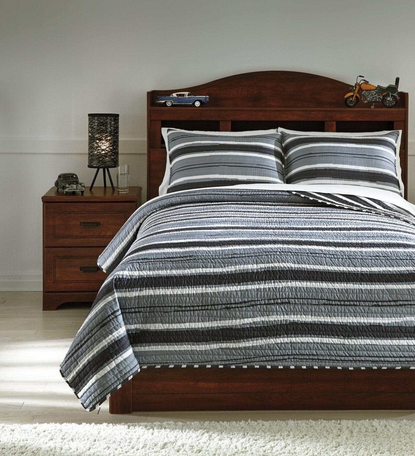 Merlin 3Piece Full Coverlet Set