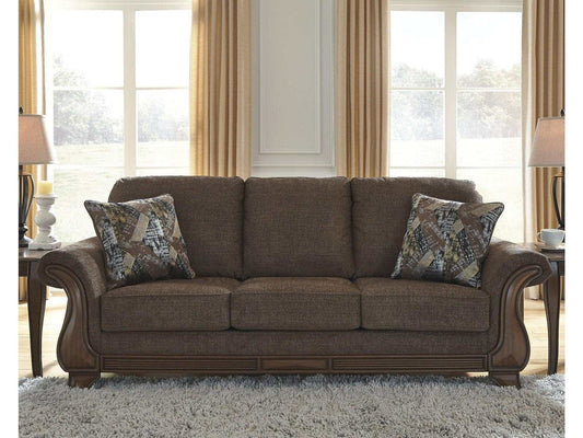 Miltonwood Teak Fabric Sofa