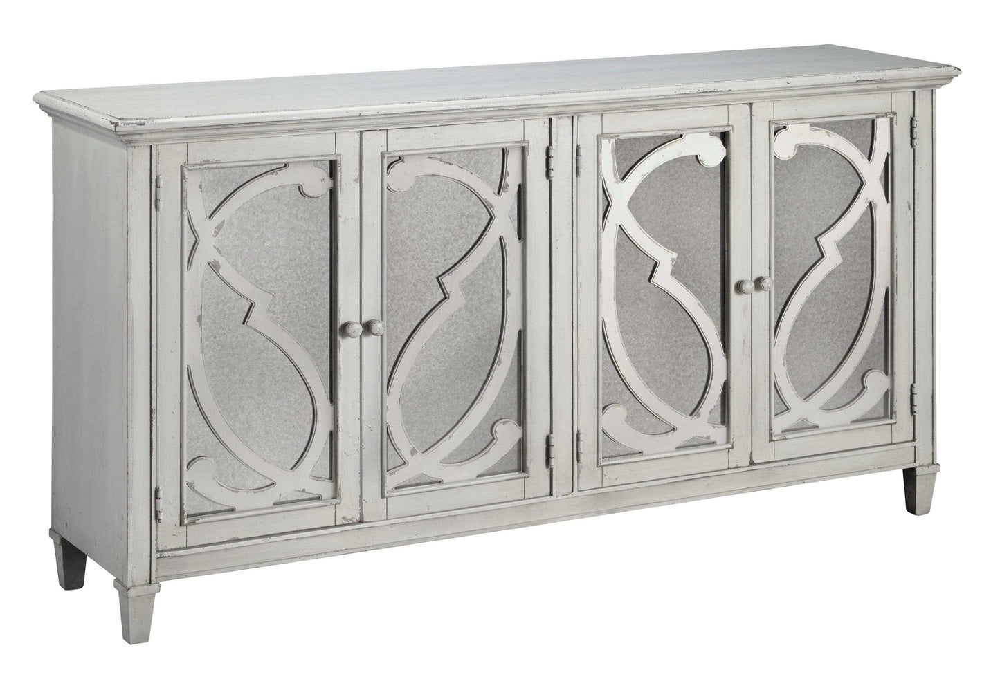 Mirimyn Off White Accent Cabinet w/ 4 Door