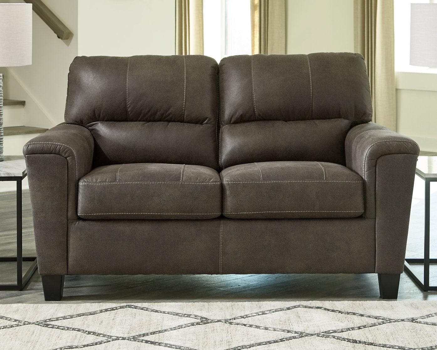 Navi Smoke Loveseat