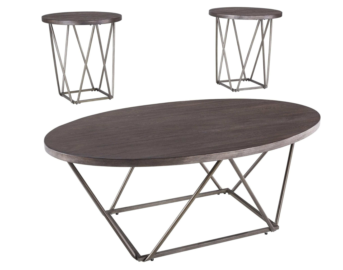 Neimhurst Coffee Table & End Table (Set of 3)