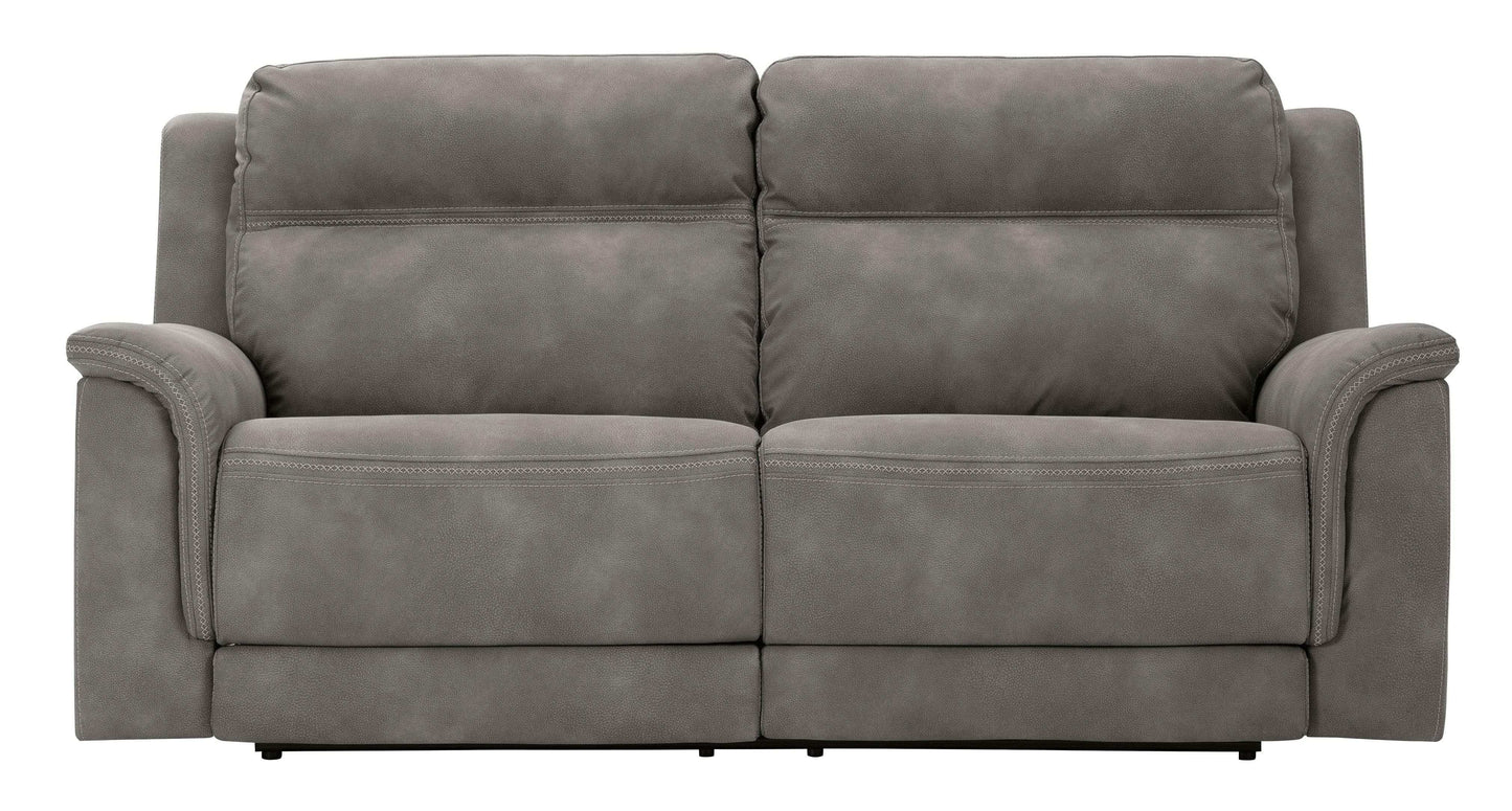 NextGen DuraPella Slate Power Reclining Sofa