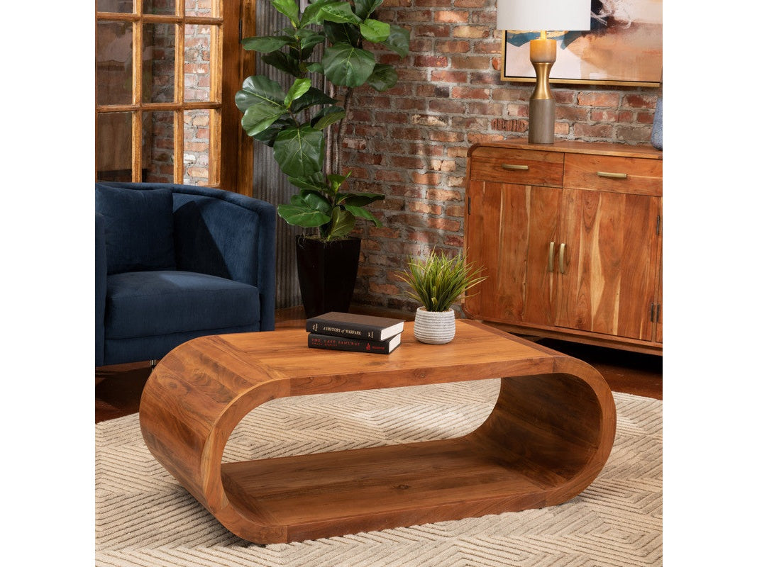 Žønfinity Brown Cocktail Table - Ornate Home