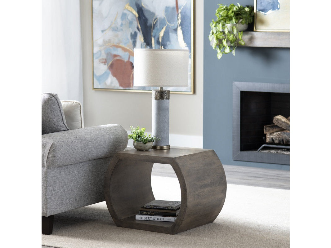 Žønfinity Brown/Gray End Table - Ornate Home