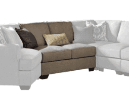 Pantomine 4pc Sectional w/ Armless Loveseat & LAF Cuddler