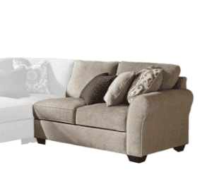 Pantomine 4pc Sectional w/ Armless Loveseat & LAF Cuddler