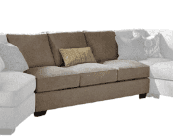 Pantomine 4pc Sectional w/ Armless Sofa & LAF Cuddler