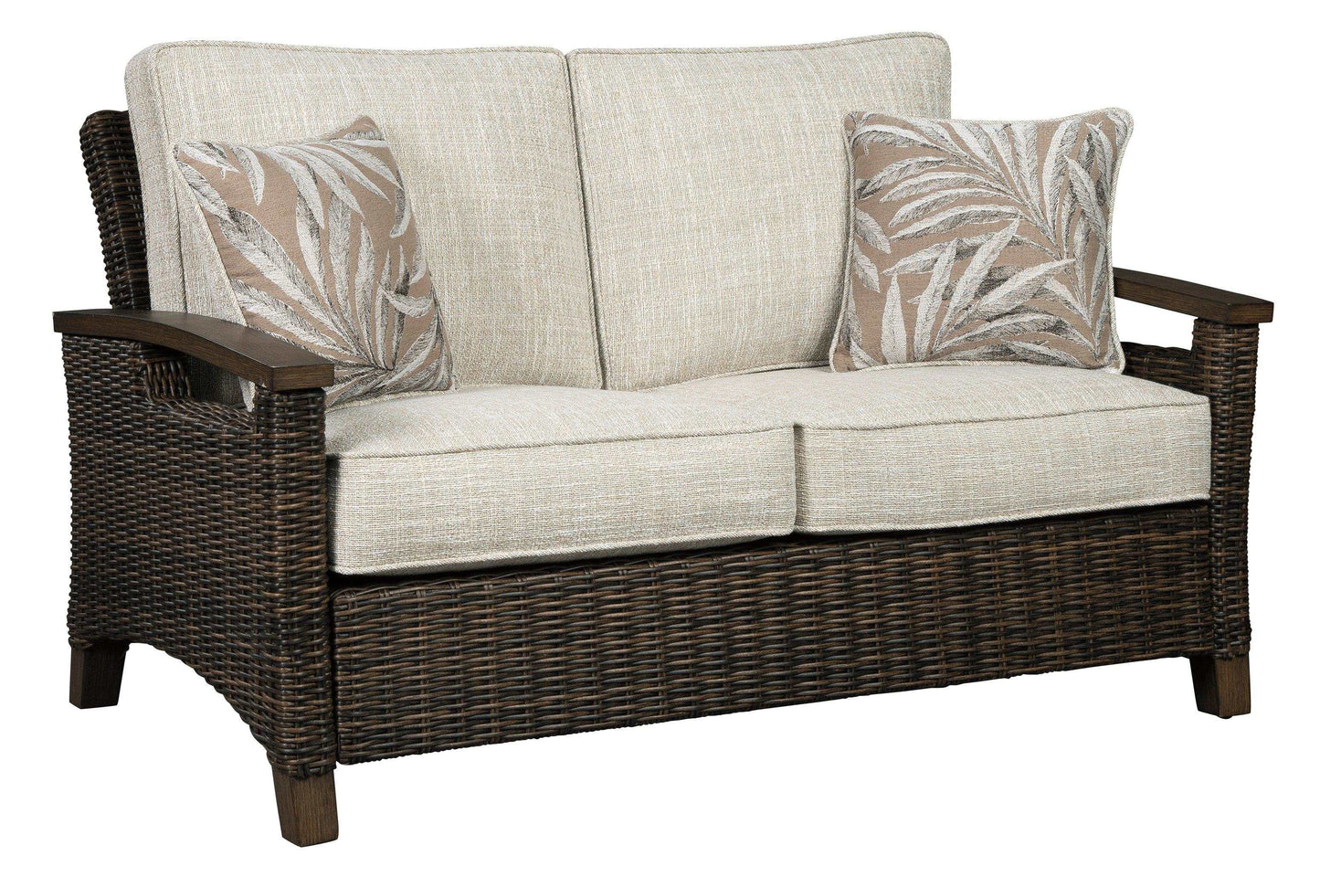 Paradise Trail Outdoor Loveseat w/ Cushion