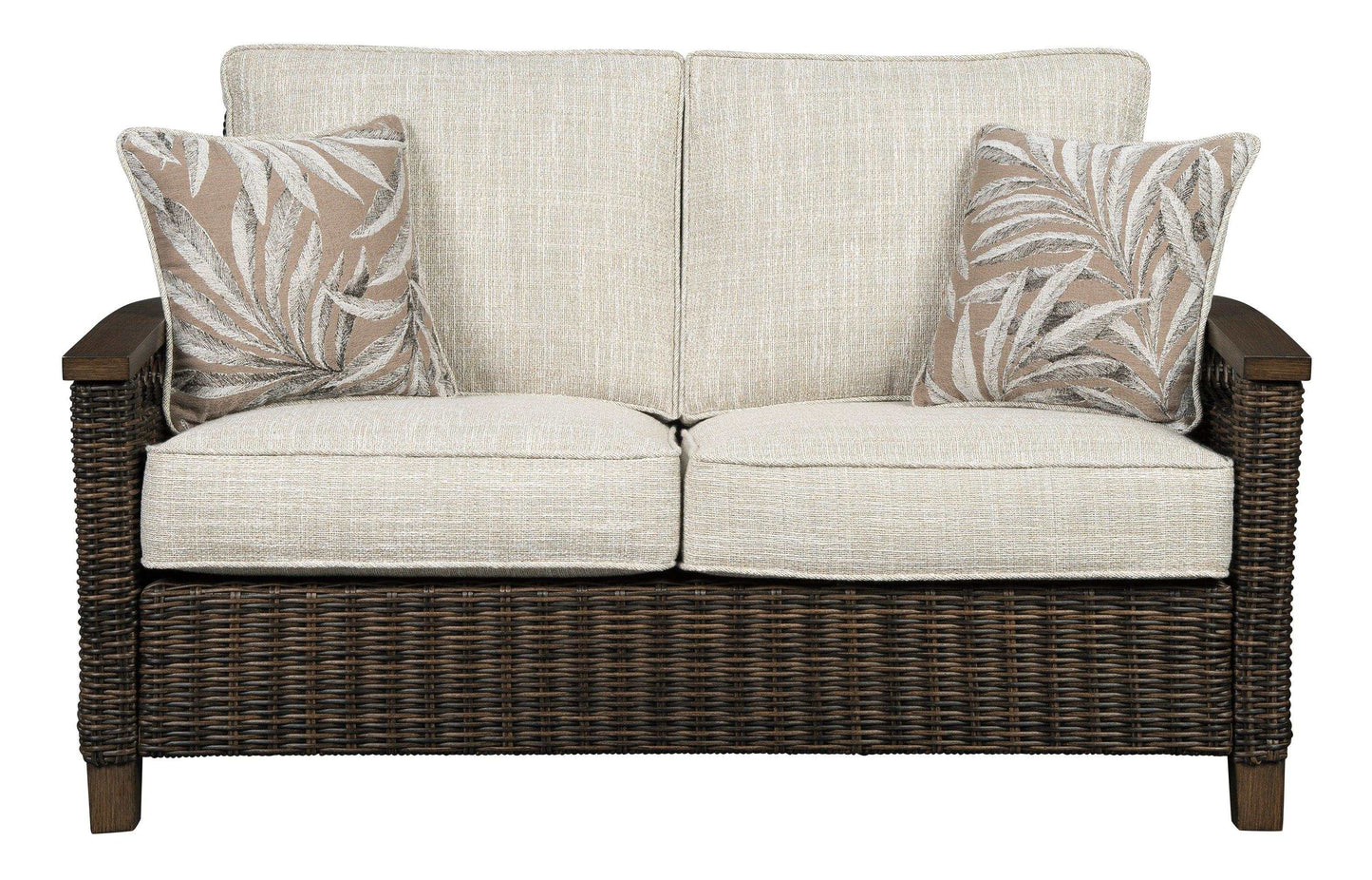 Paradise Trail Outdoor Loveseat w/ Cushion