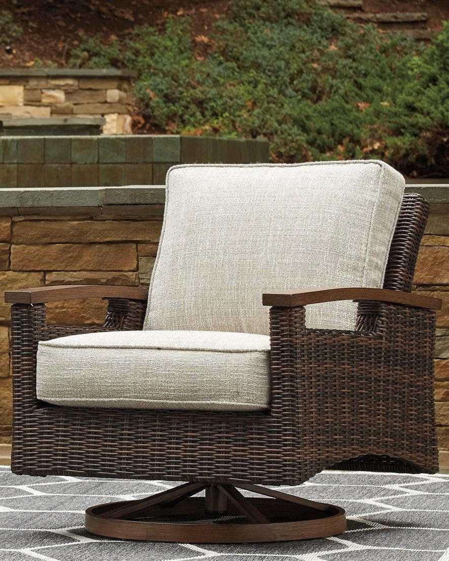 Paradise Trail Outdoor Swivel Lounge Chair (Set of 2)