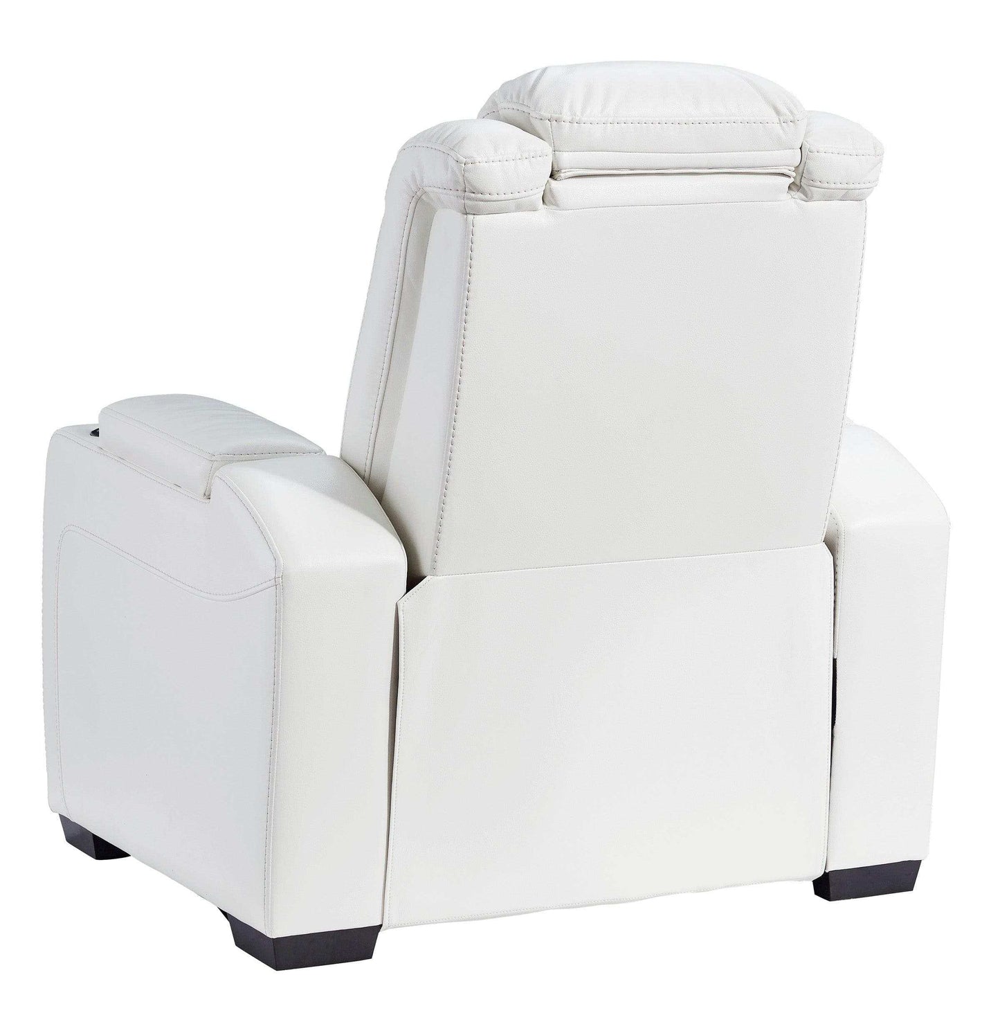 Party Time Midnight Power Recliner w/LED