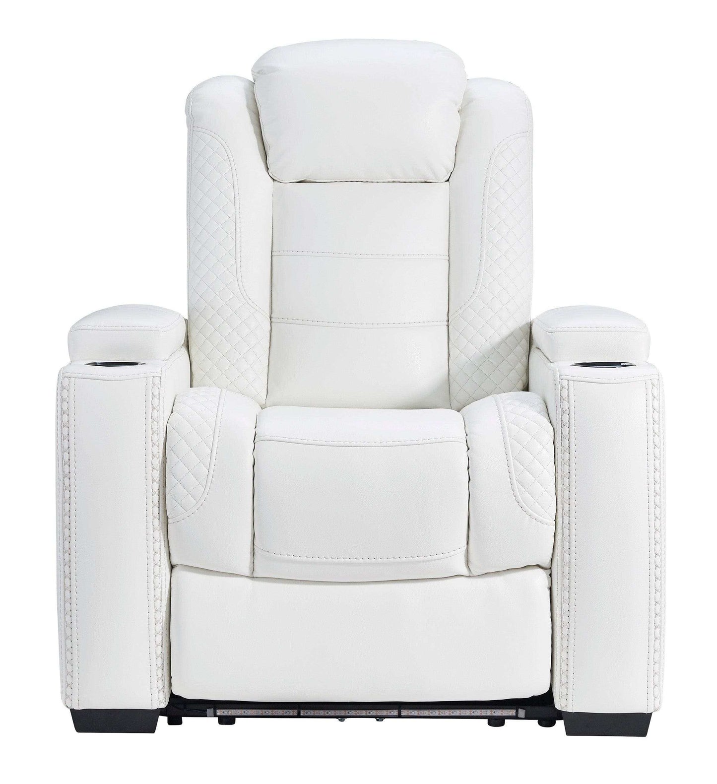 Party Time Midnight Power Recliner w/LED