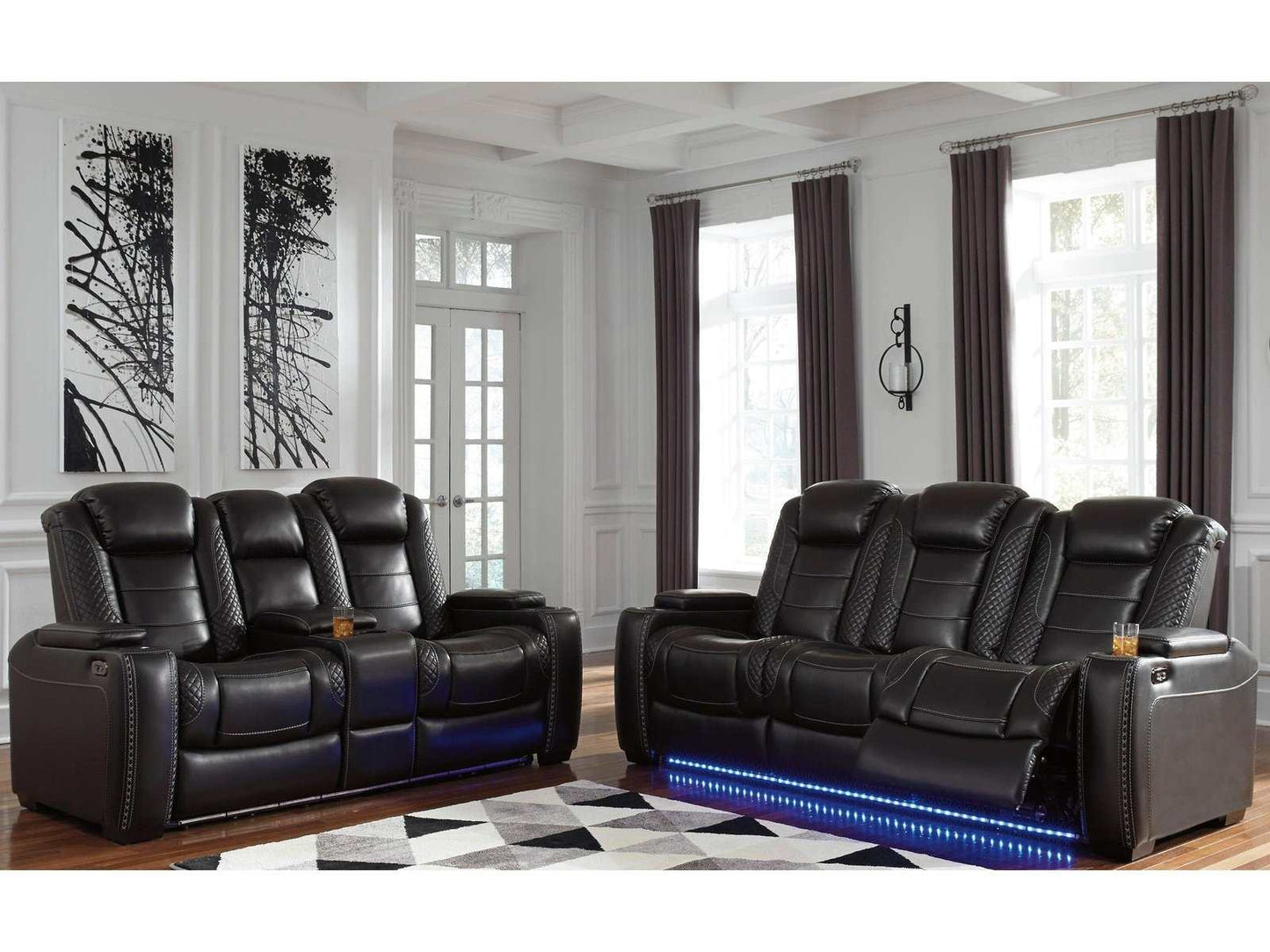 Party Time Power Reclining Living Room Set / 2pc