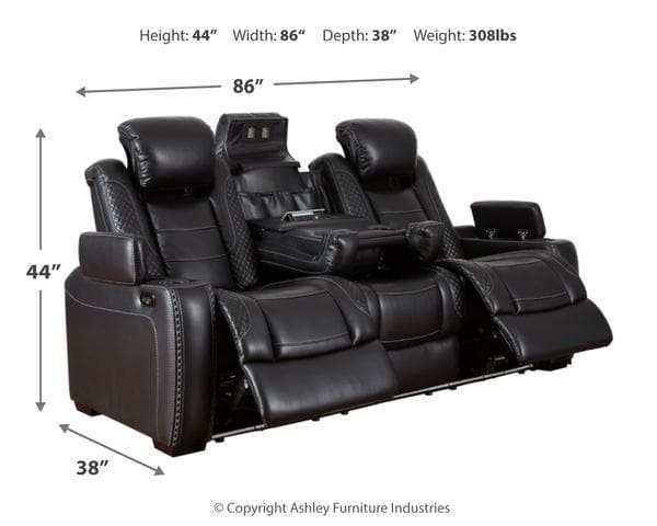 Party Time Power Reclining Living Room Set / 2pc