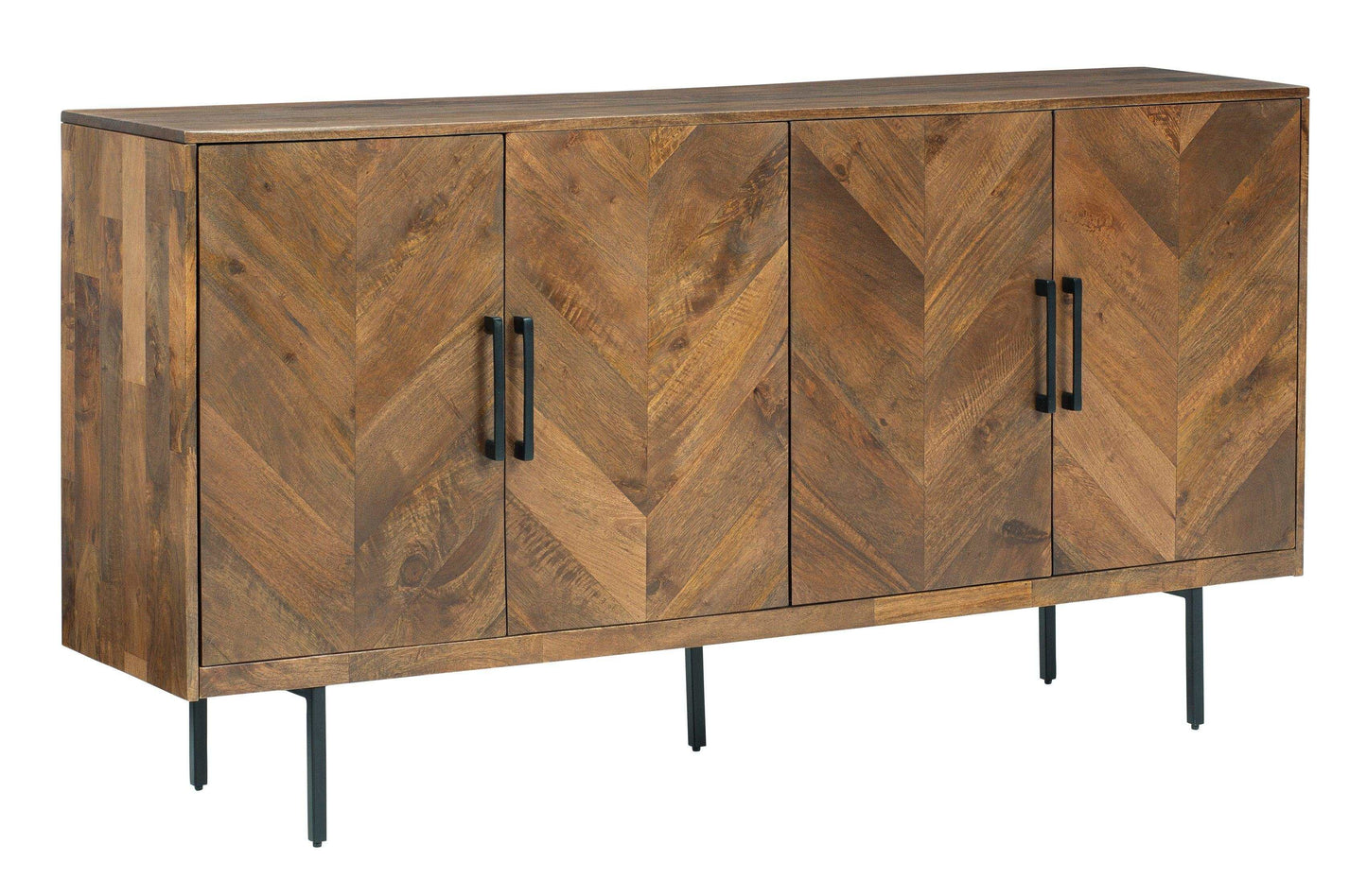 Prattville Brown Accent Cabinet