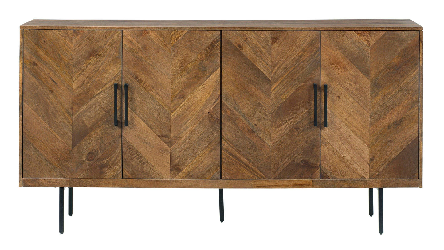 Prattville Brown Accent Cabinet