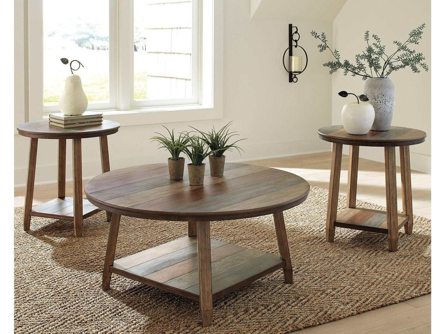 Raebecki Coffee Table Set / 3pc