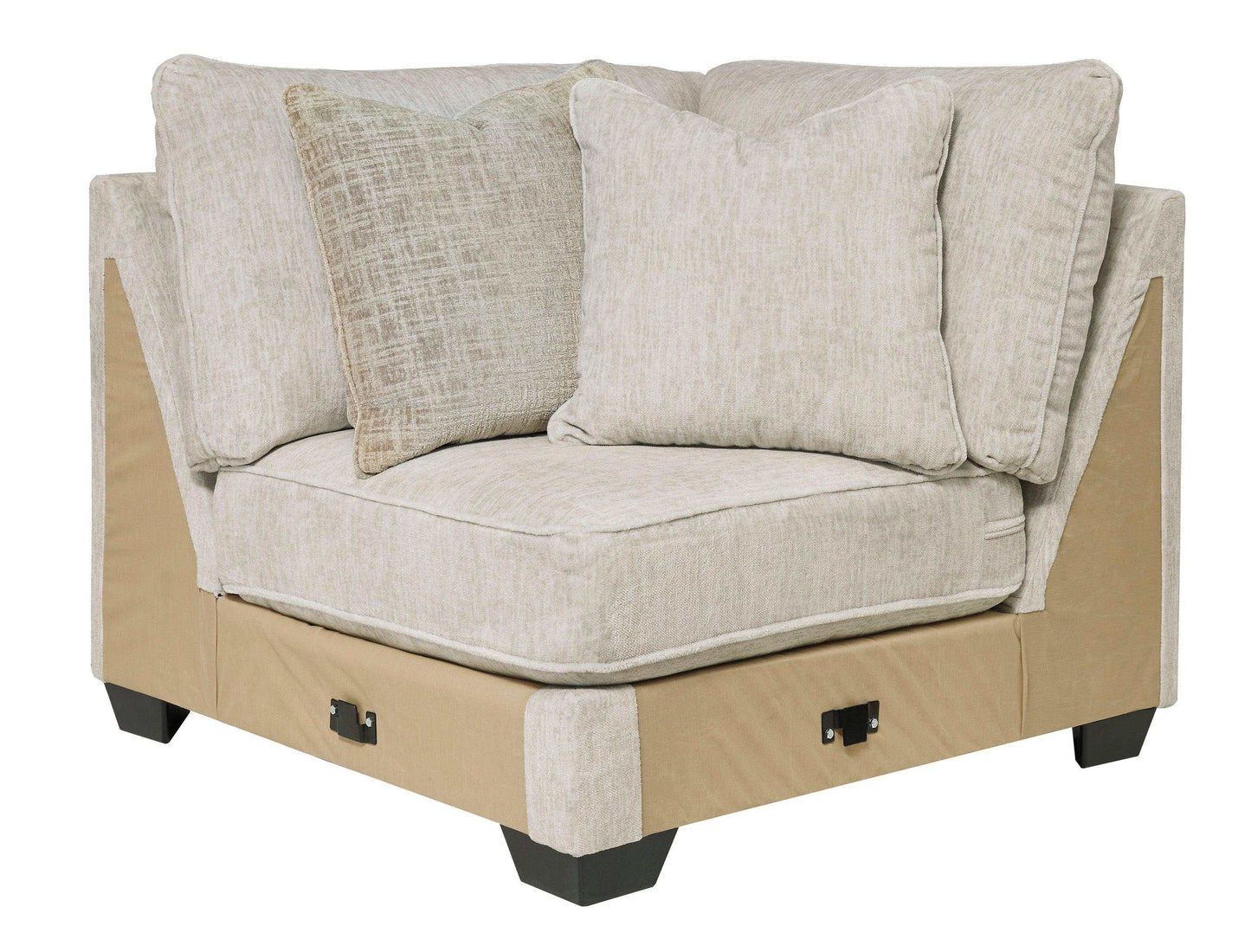 Rawcliffe Parchment 3pc Symmetrical Sectional Sofa