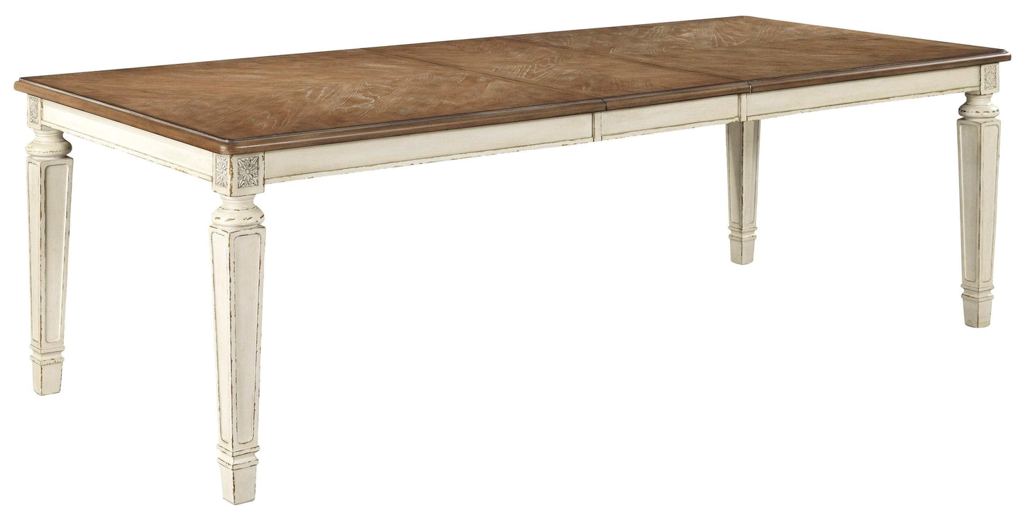 Realyn Dining Table w/ Extension Leaf