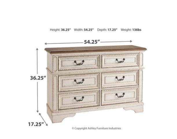 Realyn Dresser w/ 6 Drawer