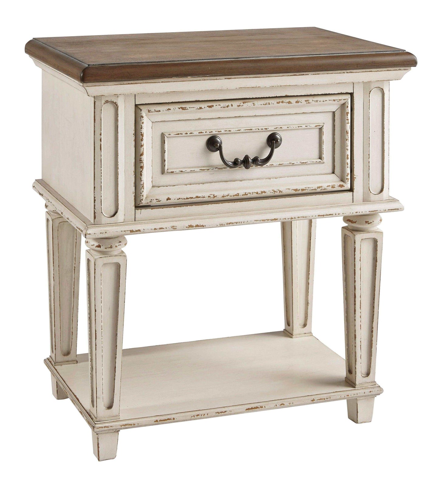 Realyn Nightstand w/ One Drawer