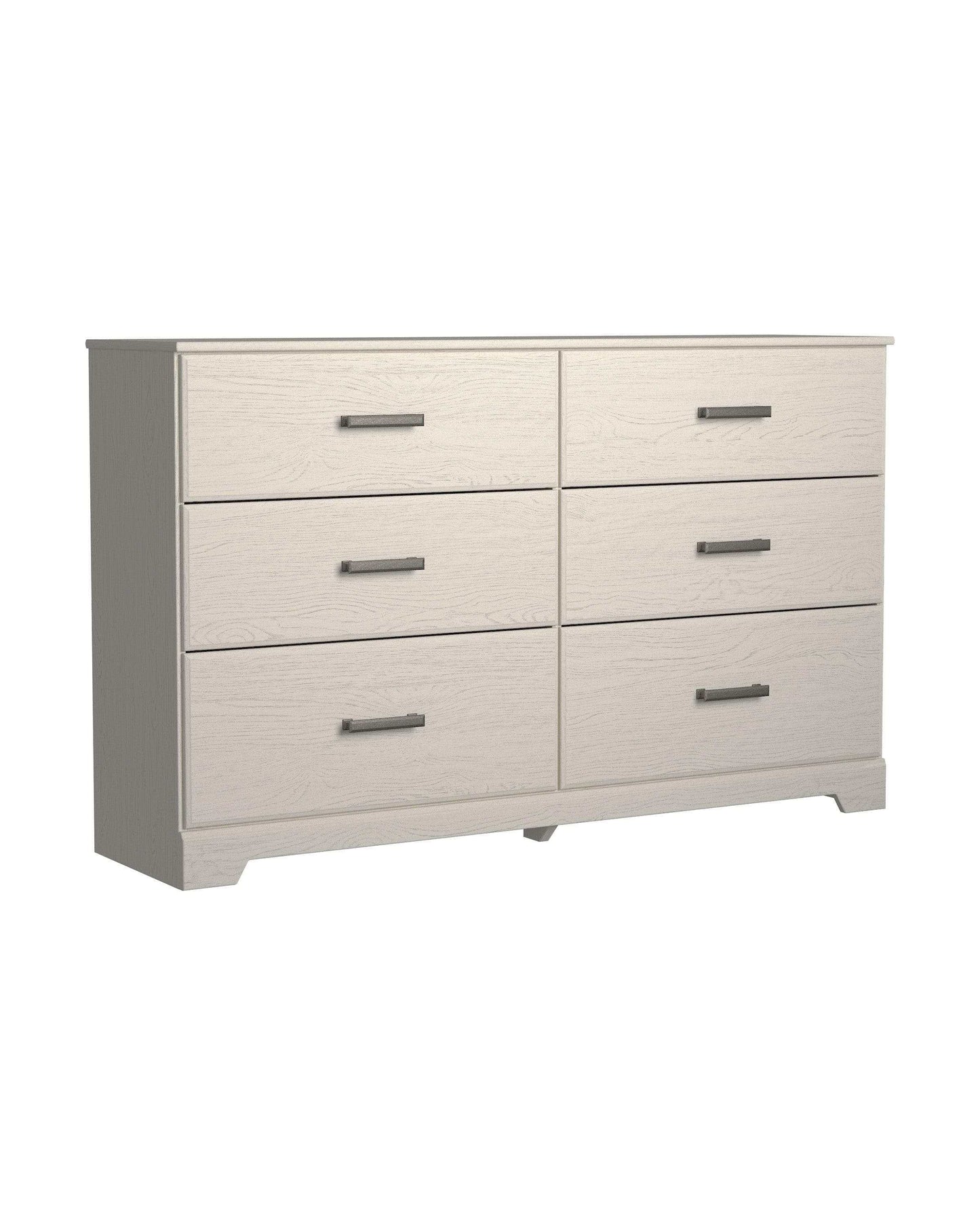 Stelsie White Dresser & Mirror