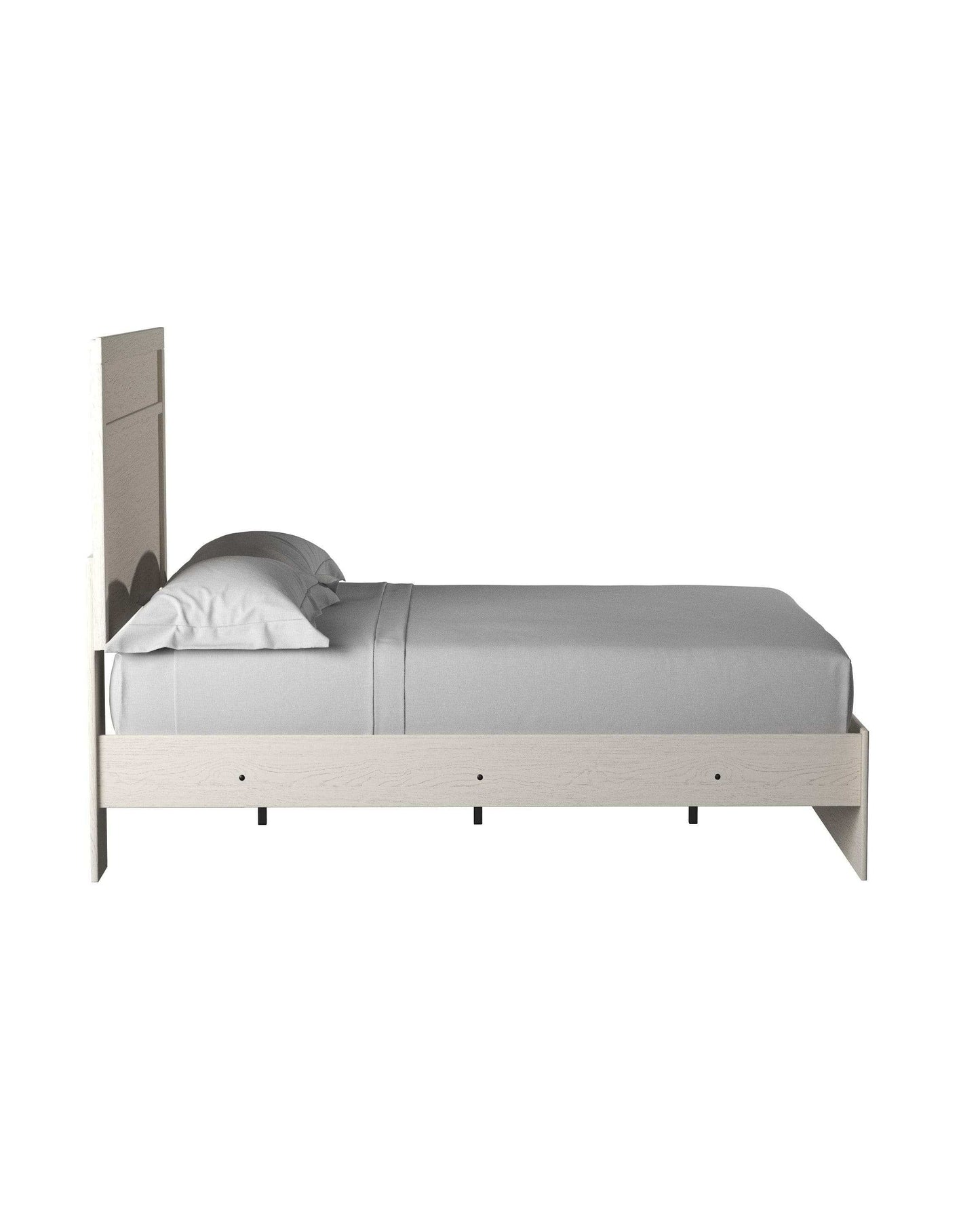 Stelsie White Queen Panel Bed