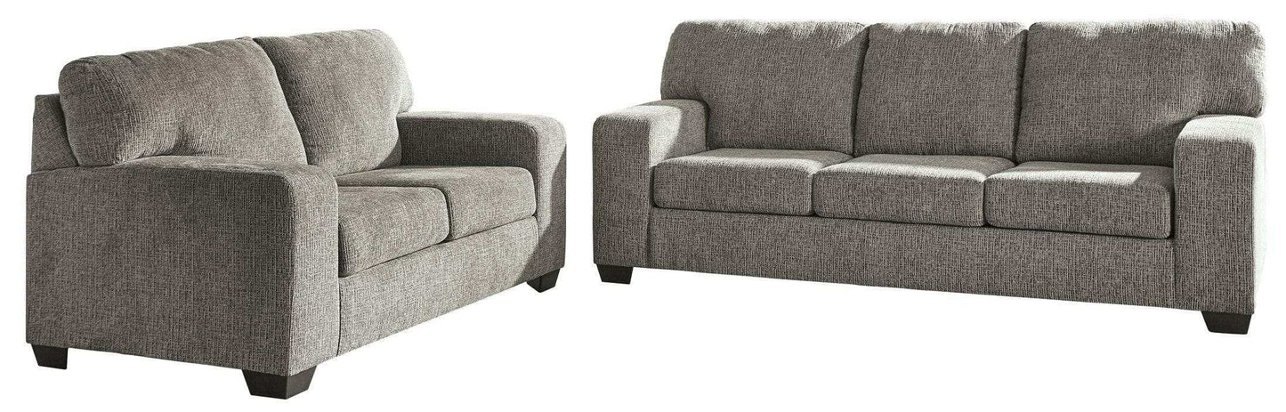 Termoli Granite Stationary Sofa & Loveseat 2pc Set