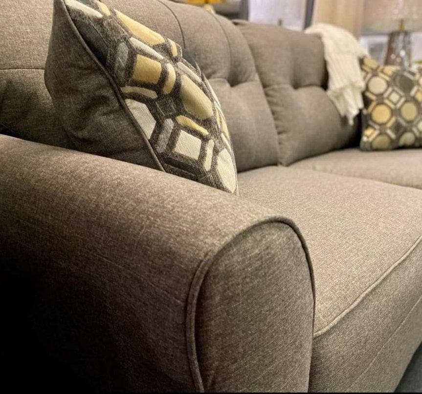 Tibbee Slate Sofa & Loveseat