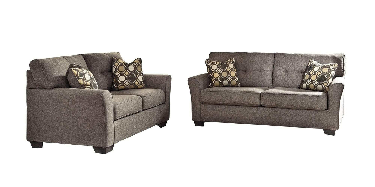 Tibbee Slate Sofa & Loveseat