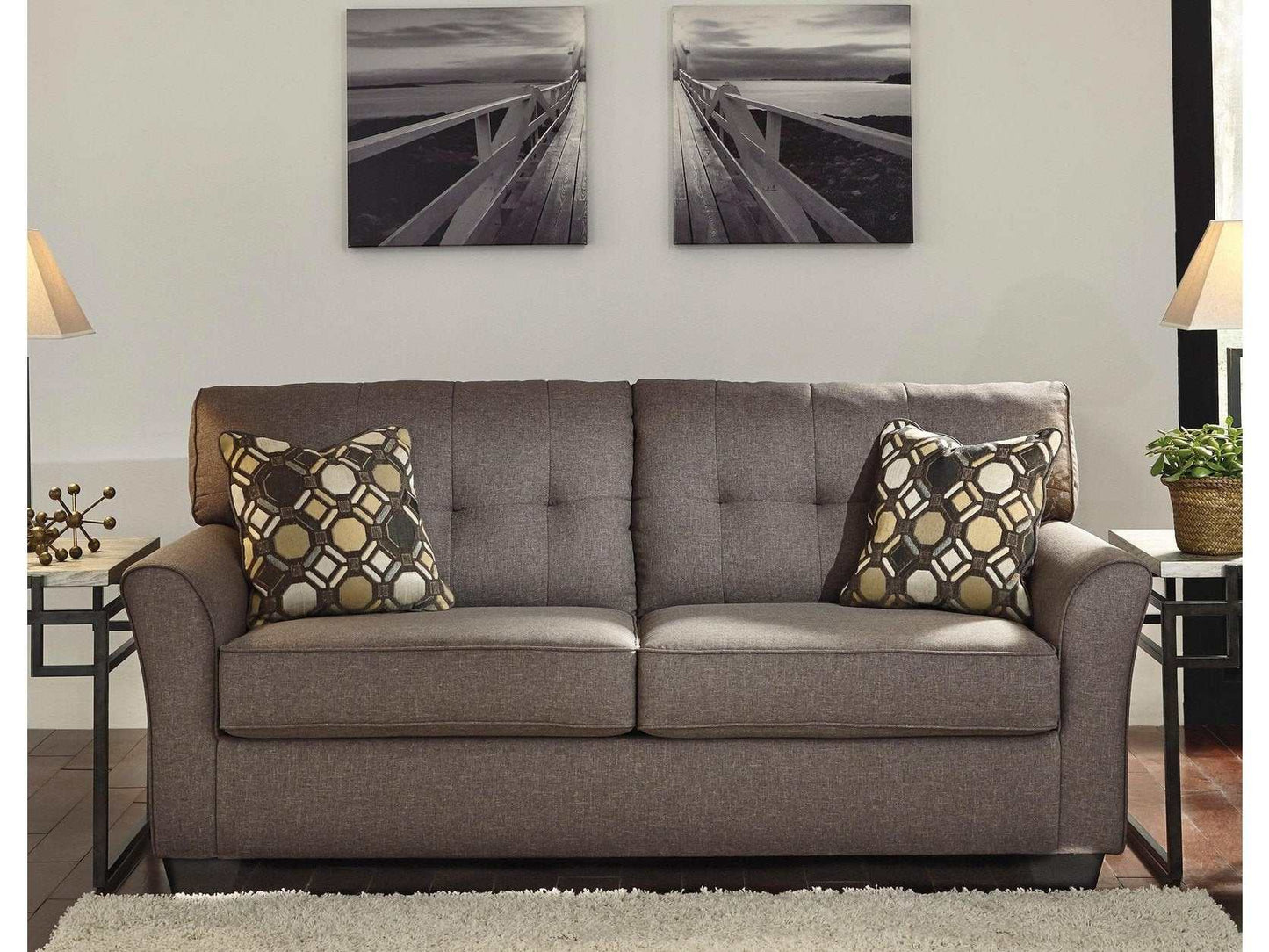 Tibbee Slate Sofa