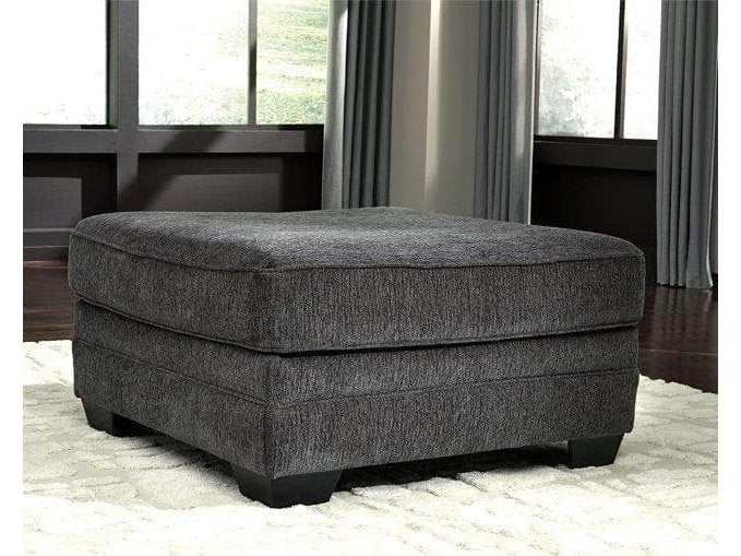 Tracling Slate Oversized Ottoman