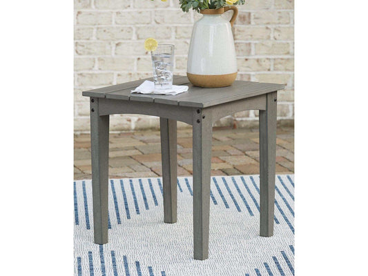 Visola Gray Outdoor End Table