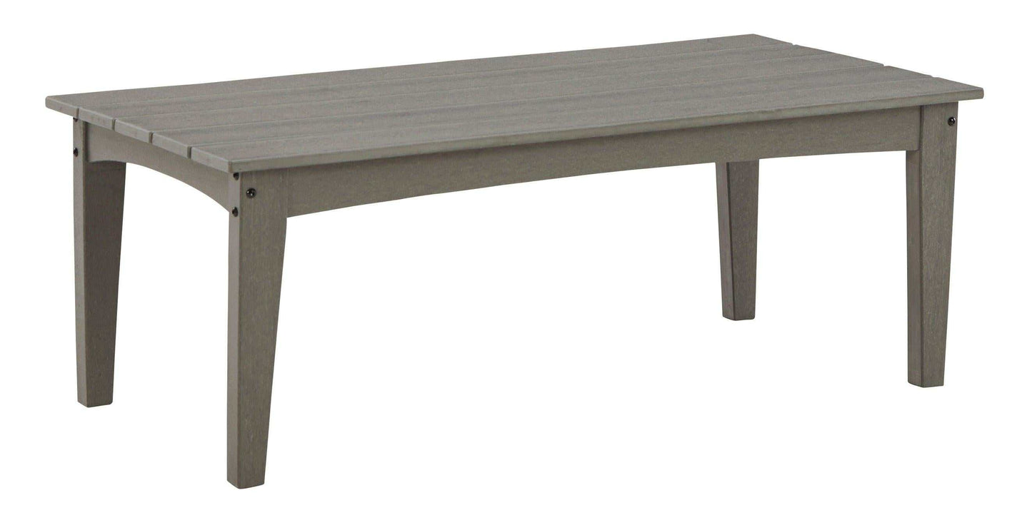 Visola Gray Outdoor Occasional Table Set / 3pc