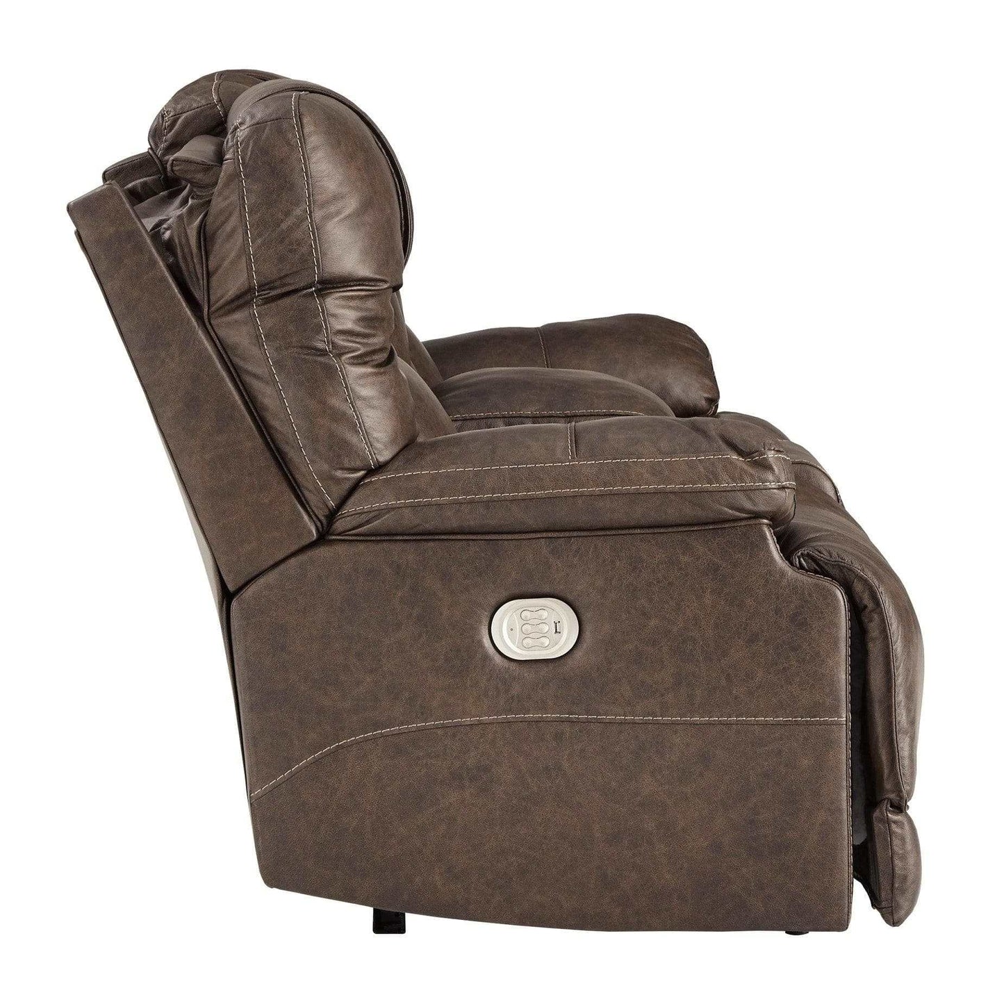 Wurstrow Power Reclining Loveseat w/ Console