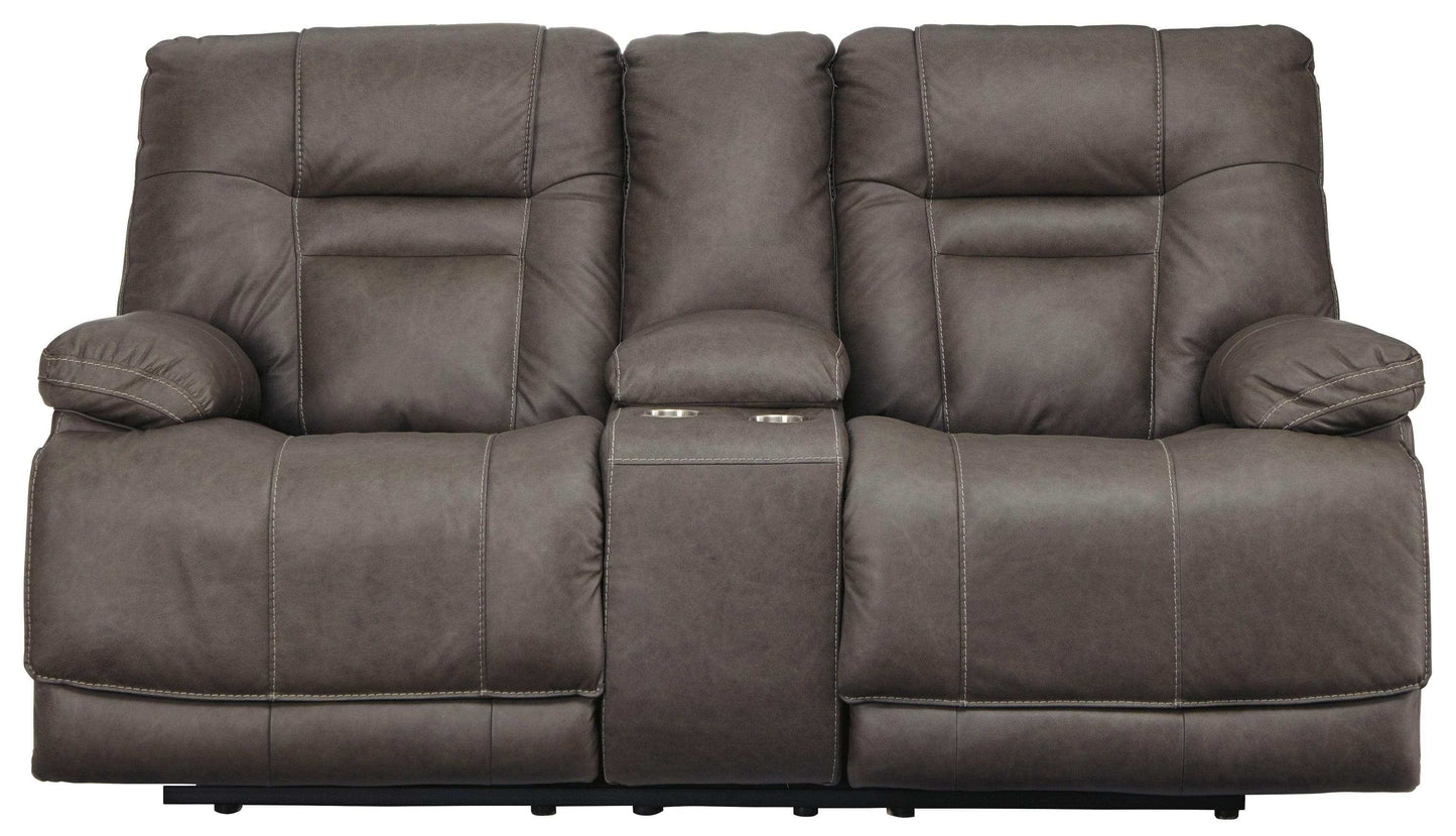 Wurstrow Power Reclining Loveseat w/ Console